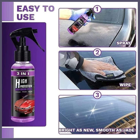 3 In 1 High Protection Car Coating Spray