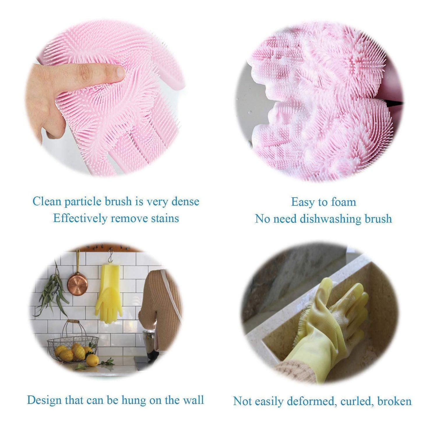 Silicon Dishwashing Gloves