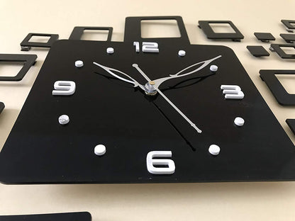 3D Acrylic Wall Clock