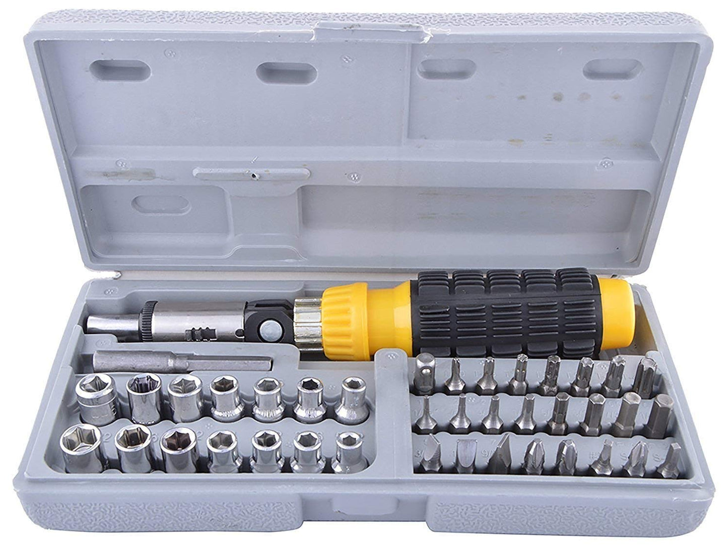 41Pc Screwdriver And Socket Set