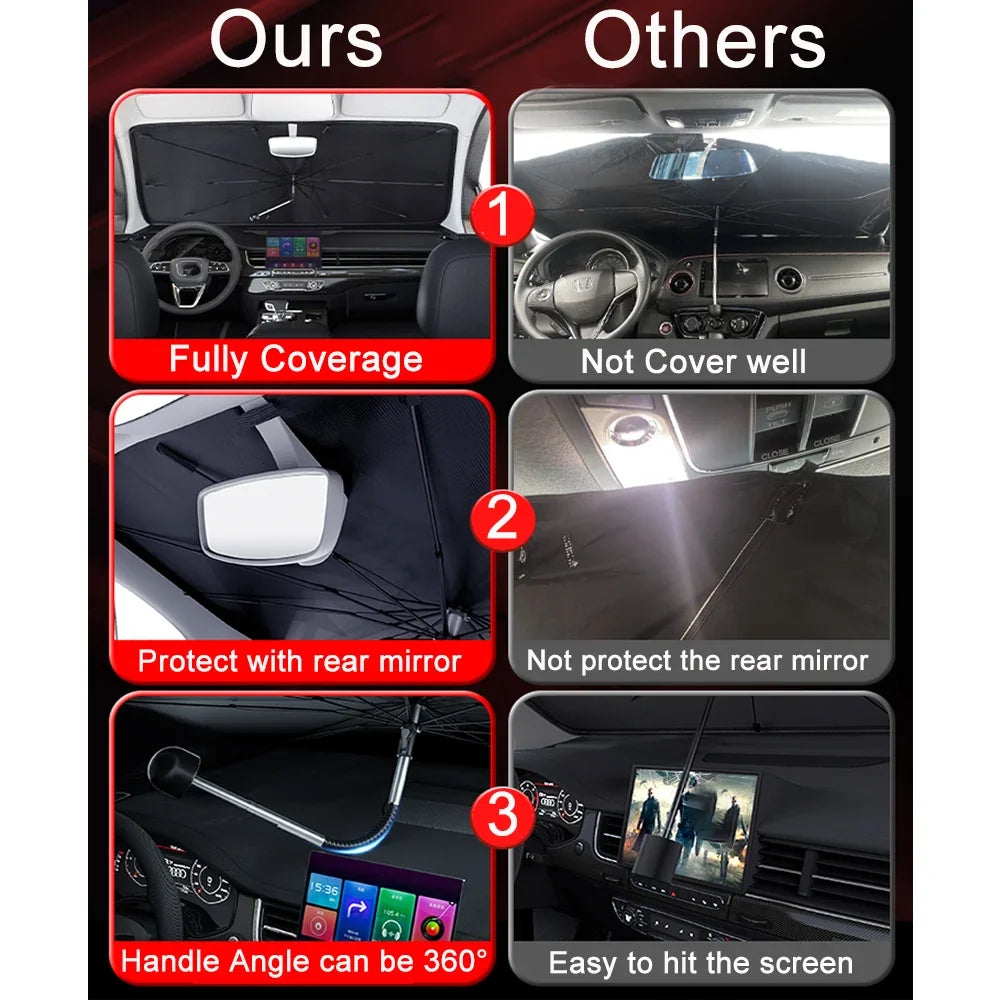 Foldable Car Sun Umbrella