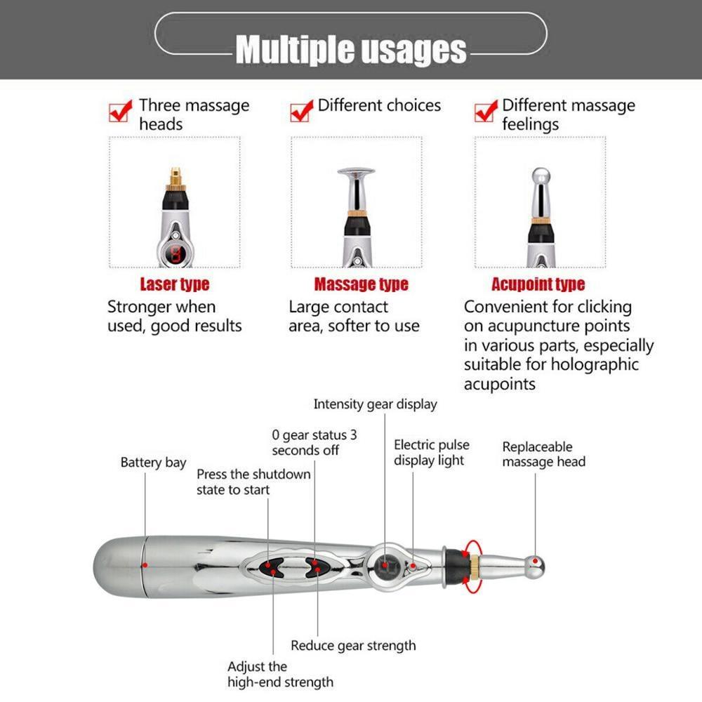 Magnetic Pulse Pen Acupuncture Massager