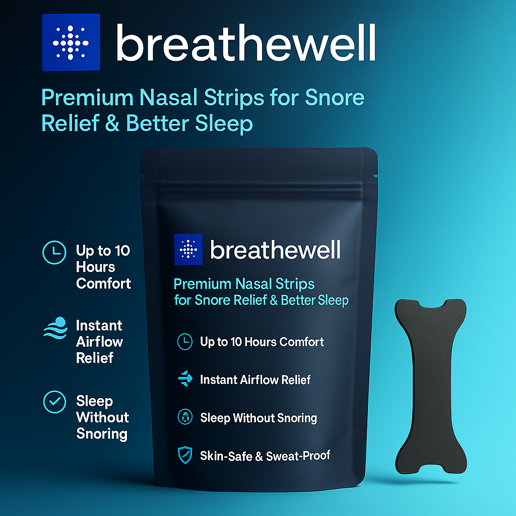 Breathe 2x Better - Instantly. Premium Nasal Strips.