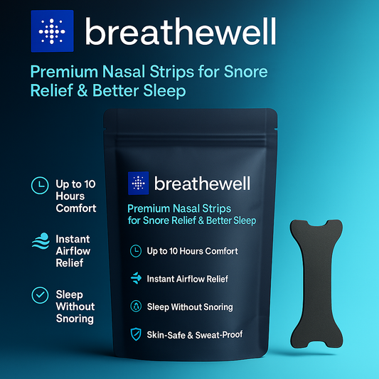 Breathe 2x Better - Instantly. Premium Nasal Strips.