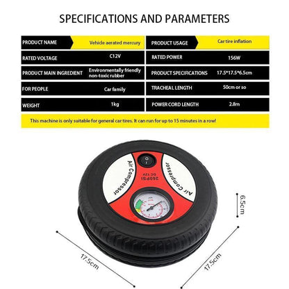 Air Compressor Tire Pump